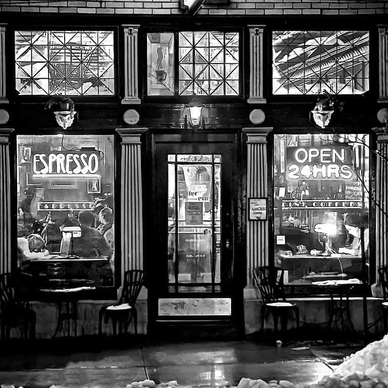 Bitter End Coffee House in Grand Rapids