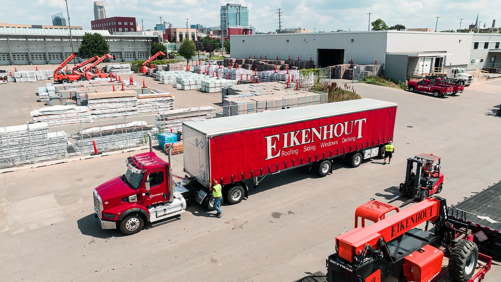 Eikenhout in Grand Rapids