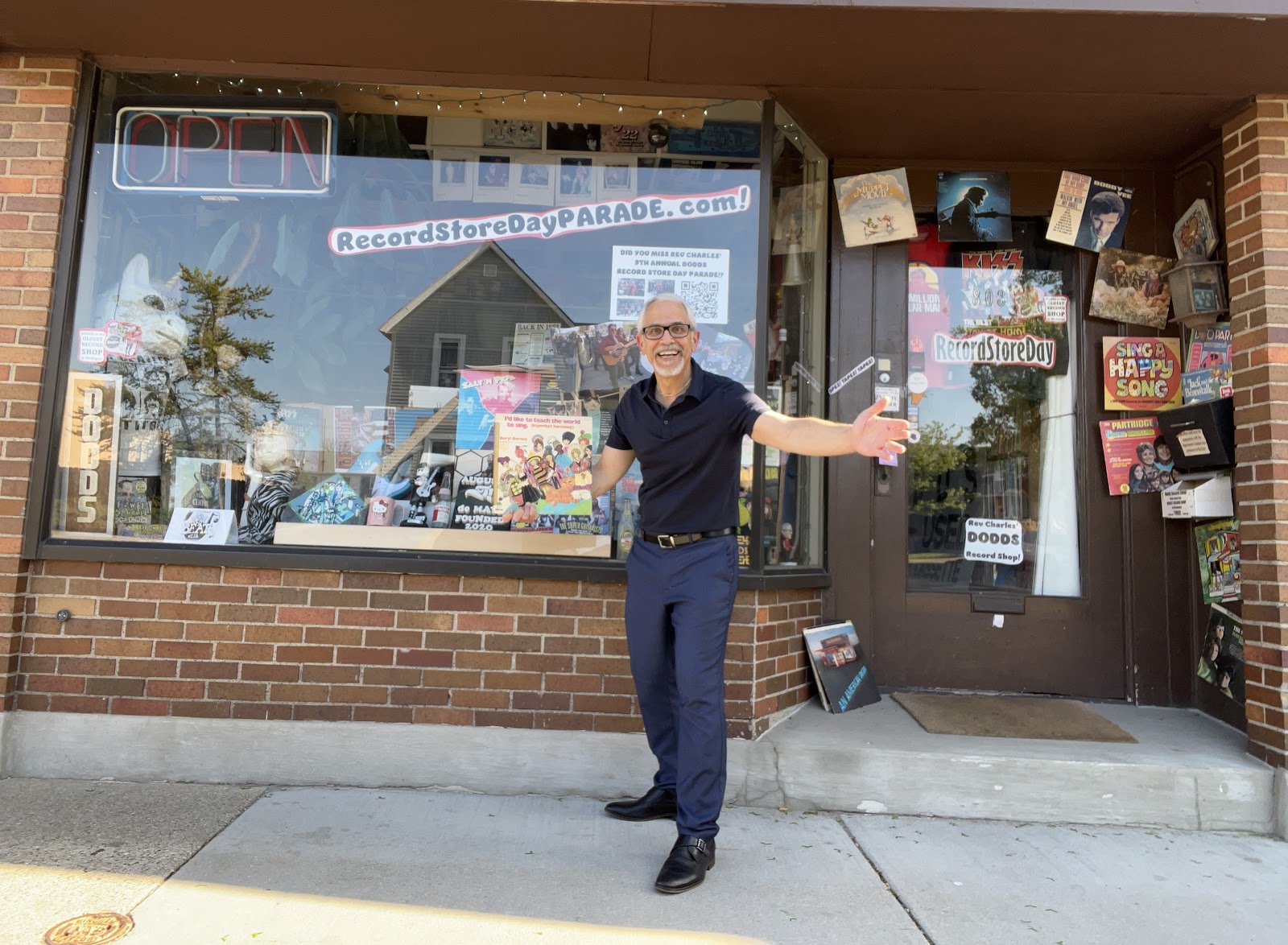 Rev Charles' Dodds Record Shop in Grand Rapids