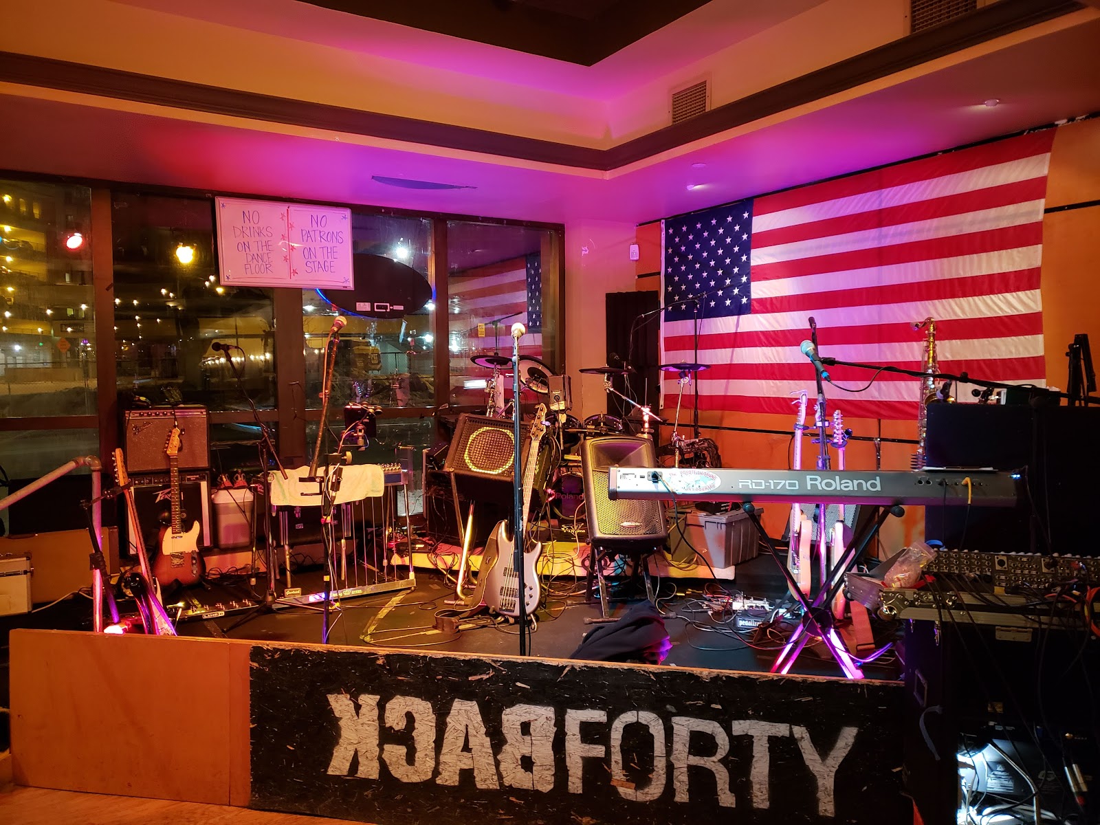 The BackForty Saloon in Grand Rapids
