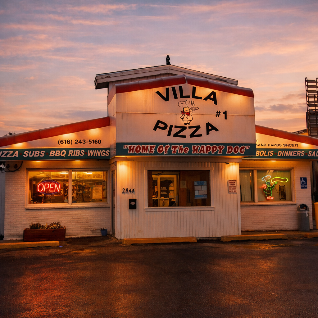 Villa Pizza No 1 in Grand Rapids